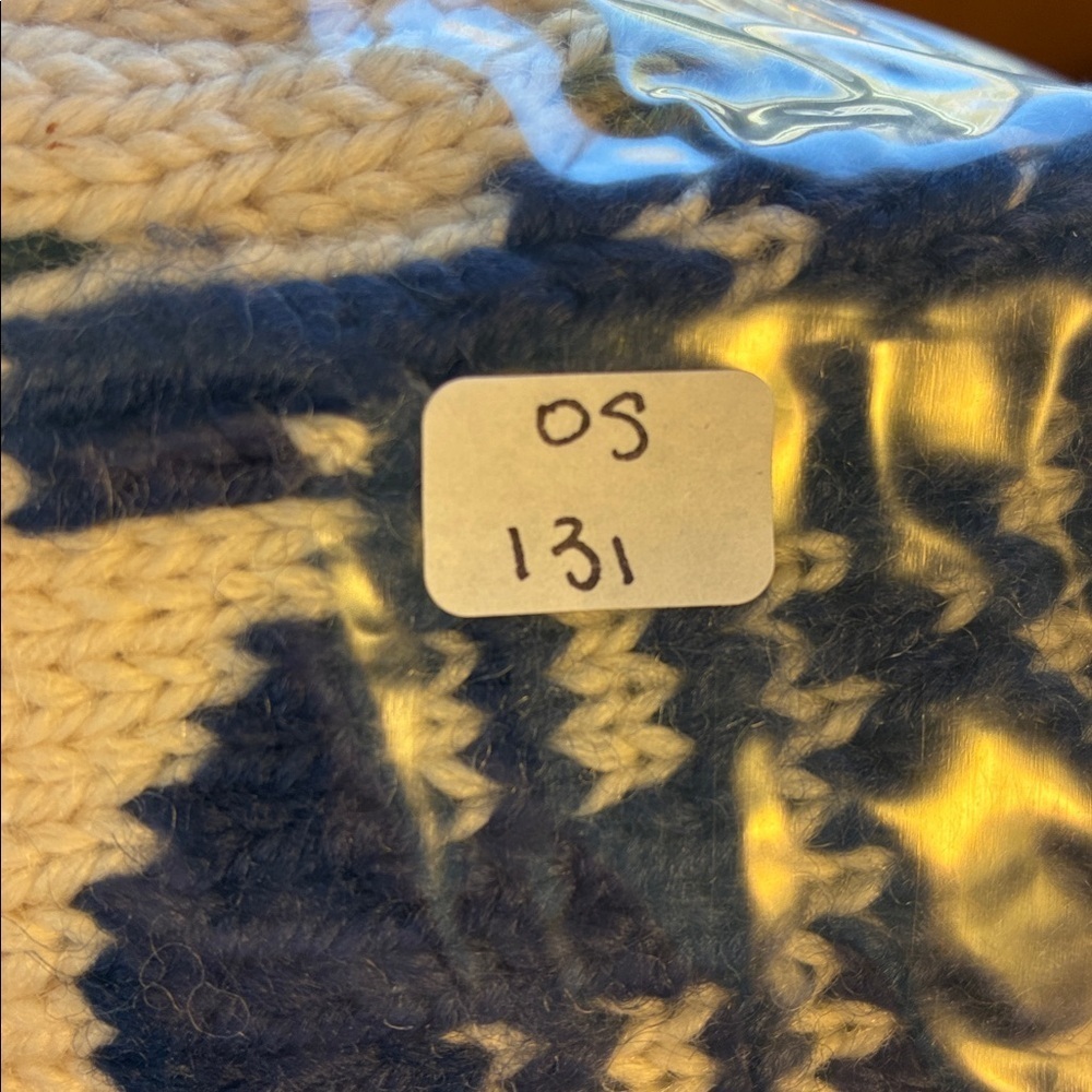 Vintage Hand Knitted South Wool 100% Virgin Wool Graphic Homestead Sweater Sz S - Picture 15 of 16